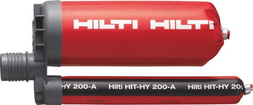 Hilti HIT-HY 200-R V3 injectable adhesive mortar