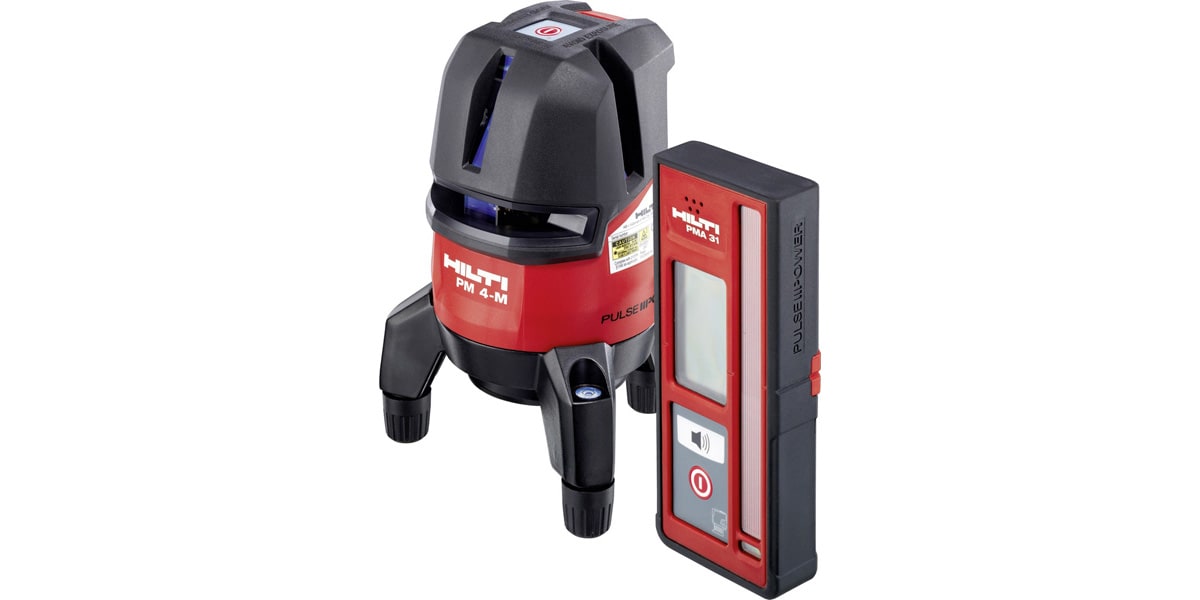 Multi line laser, Squaring, Leveling, Aligning, Drywall, Interior Finishing, receiver PMA 31