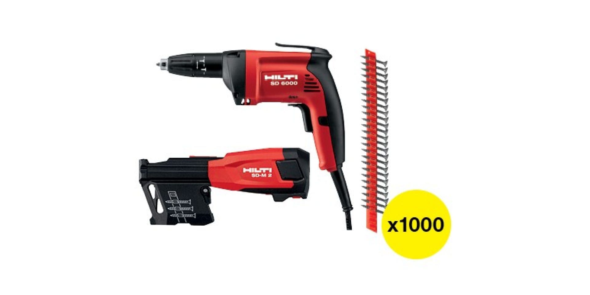 Cordless rotary hammer TE 2-A22 + Cordl. angle grinder AG 4S-A22-125 + Cordl. drill driver SF 4-A22 + Battery pack + Batter charger