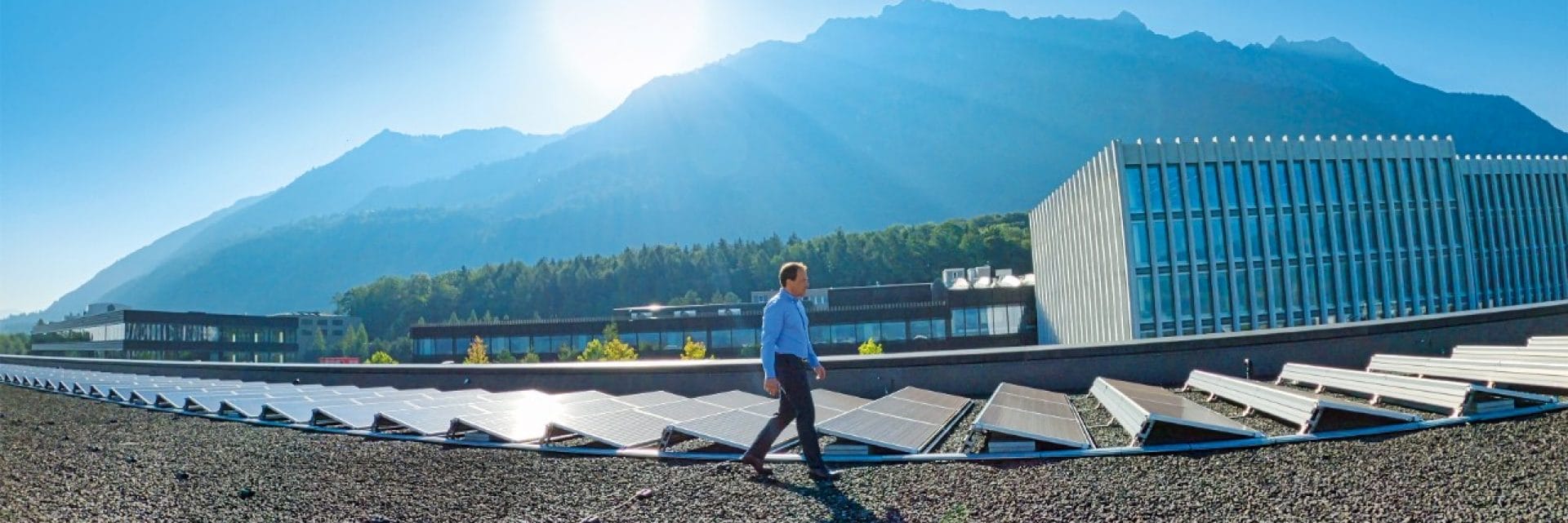 Hilti builds largest solar installation in Liechtenstein