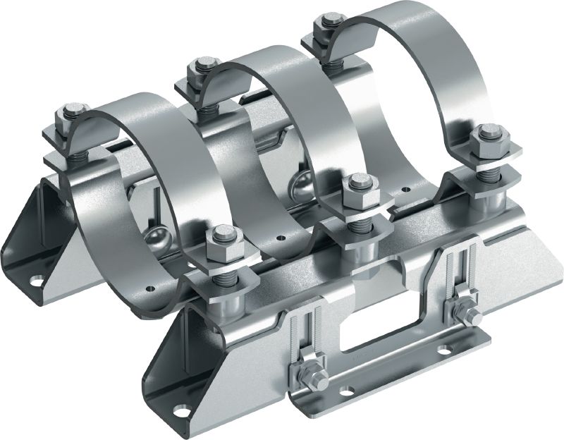 MFP-CHD fixed point compact Galvanised compact fixed point for extra-heavy-duty applications up to 44 kN