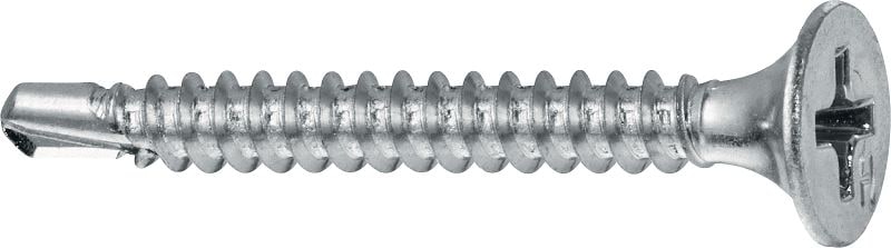 S-DD 01 Z Self-drilling drywall screws Single drywall screw (zinc-plated) for fastening plasterboard to metal