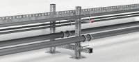 MIQ Box profile hot-dip galvanised (HDG) box profile for heavy-duty applications Applications 1