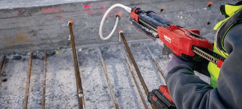 HIT-FP 700 R injectable cementitious adhesive anchor Injectable cementitious adhesive anchor for fire-resistant structural reinforcing bar connections Applications 1