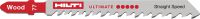 Carbide jig saw blades for wood (speed) Long-lasting Tungsten carbide Tipped jig saw blades for cutting hardwood, denser boards and composites