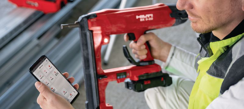 BX 3 22 Cordless concrete nailer Direct fastening tools Hilti United Arab Emirates