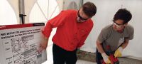 Anchor Installer training (steel/metal) Interactive training providing best-practice advice to help improve productivity and safety when anchoring in metals Applications 4