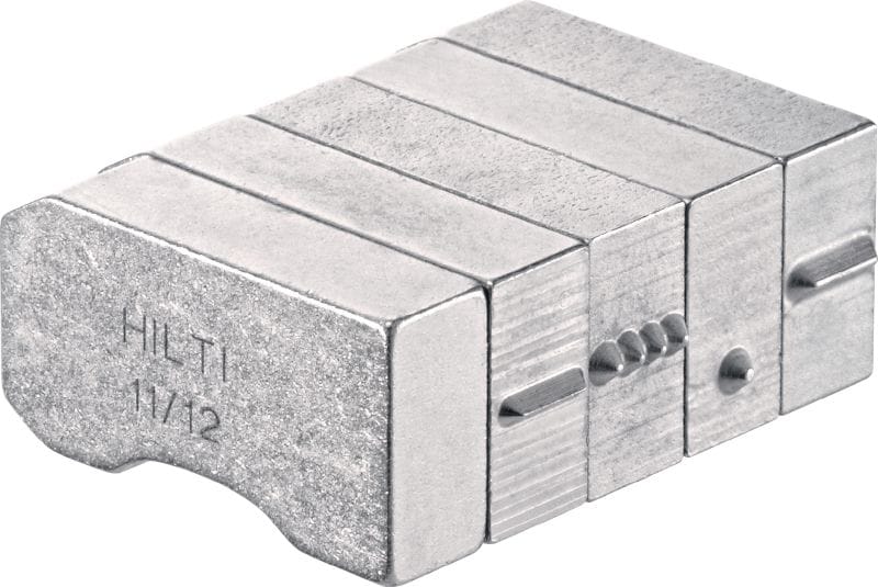X-MC 8 Steel marking stamps Sharp-tipped, wide special characters for stamping identification markings onto metal