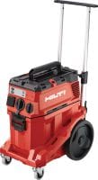 VC 40M-X M-Class dust extractor (ACD) Powerful dust extractor with large container and push-bar for connection with power tools and jobsite clean ups (wet & dry), 30l tank – ACD certified vacuum