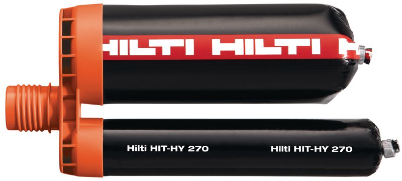 HIT-HY 270 Adhesive anchor Ultimate-performance injectable hybrid mortar with approvals for fastenings in all masonry materials