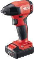 SIW 2-A12 cordless impact wrench Subcompact-class cordless impact wrench with 3/8 friction ring anvil for economical anchoring and bolting, especially in cramped spaces