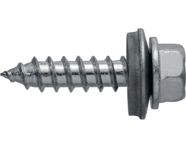 S-MP 53 S Self-tapping screws Self-tapping screw (A2 stainless steel) with 16 mm washer for fastening on timber framing or thin steel/aluminium