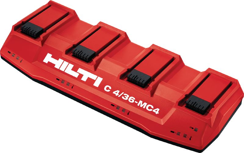 C4 36 MC4 Multi bay charger Batteries chargers and power stations Hilti United Arab Emirates