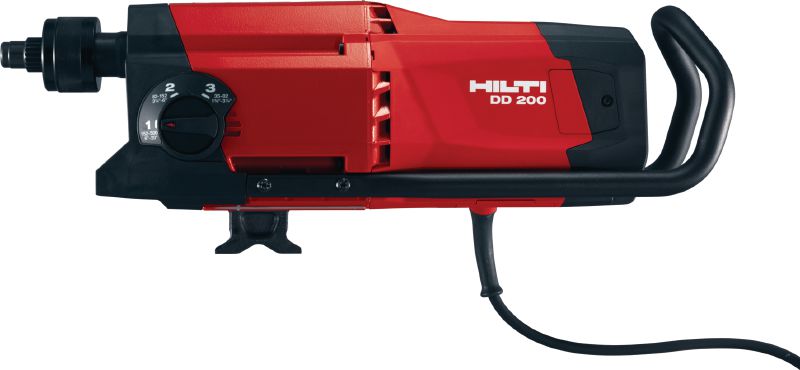 Hilti dd200 core drill clearance