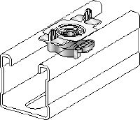 MQM-HDG plus Hot-dip galvanised (HDG plus) wing nut for connecting modular support system components