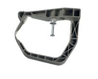X-ECH/FR U Fire-resistant cable holder with nail Flame-retardant cable bundle holder with pre-mounted, ultimate-performance nail for fastening cables to tough concrete using powder-actuated tools