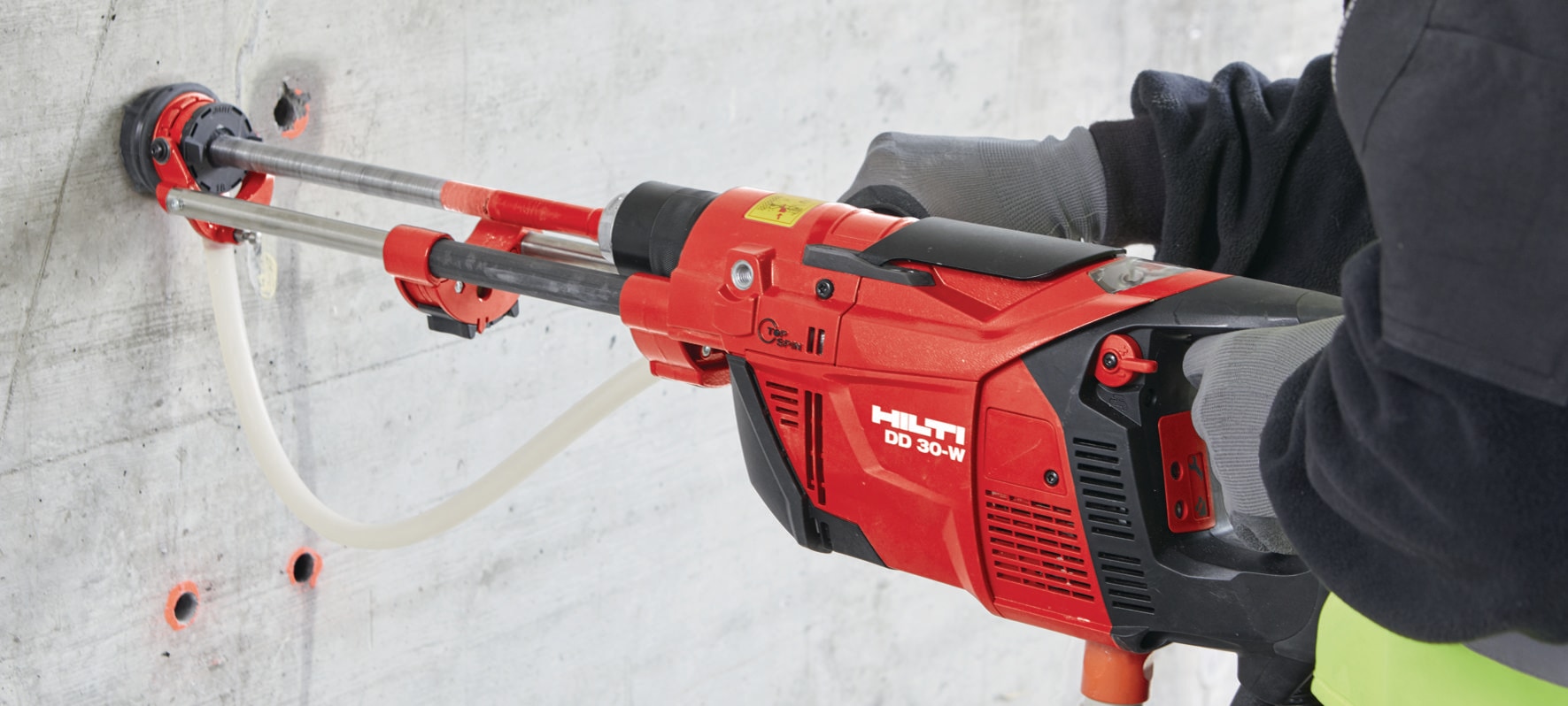 Image of Hilti DD 30-W Soft-start feature