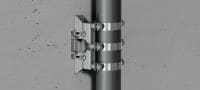 MFP-CHD fixed point compact Galvanised compact fixed point for extra-heavy-duty applications up to 44 kN Applications 2