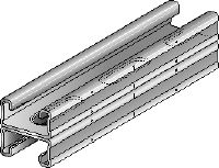 MQ-21 D-HDG plus C-Channel profile hot-dip galvanised (HDG plus) double C-Channel profile for medium-duty applications