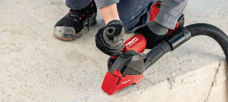 AG 4S-A22 Cordless angle grinder 22V cordless angle grinder with electronic speed control and brushless motor for everyday cutting and grinding with discs up to 5 or 125 mm Applications 1