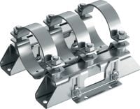 MFP-CHD fixed point compact Galvanised compact fixed point for extra-heavy-duty applications up to 44 kN