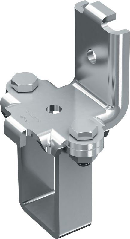 MT-S-L 40D Seismic angle bracket Angle bracket for assembling braced MT-40D strut channel structures in seismic zones