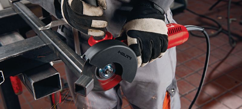AG 125-13S Angle grinder 1300W angle grinder with long-lasting carbon brush, for cutting and grinding with discs up to 125 mm Applications 1