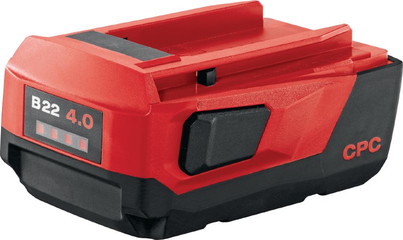 B22 4.0 22V Battery Batteries chargers and power stations Hilti United Arab Emirates