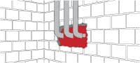 CF-F ECO filling foam Universal filling foam for air-sealing, filling and insulating gaps and cracks Applications 2